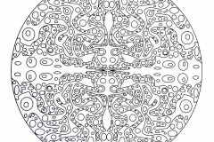 Mandala a colorier zen relax gratuit 25